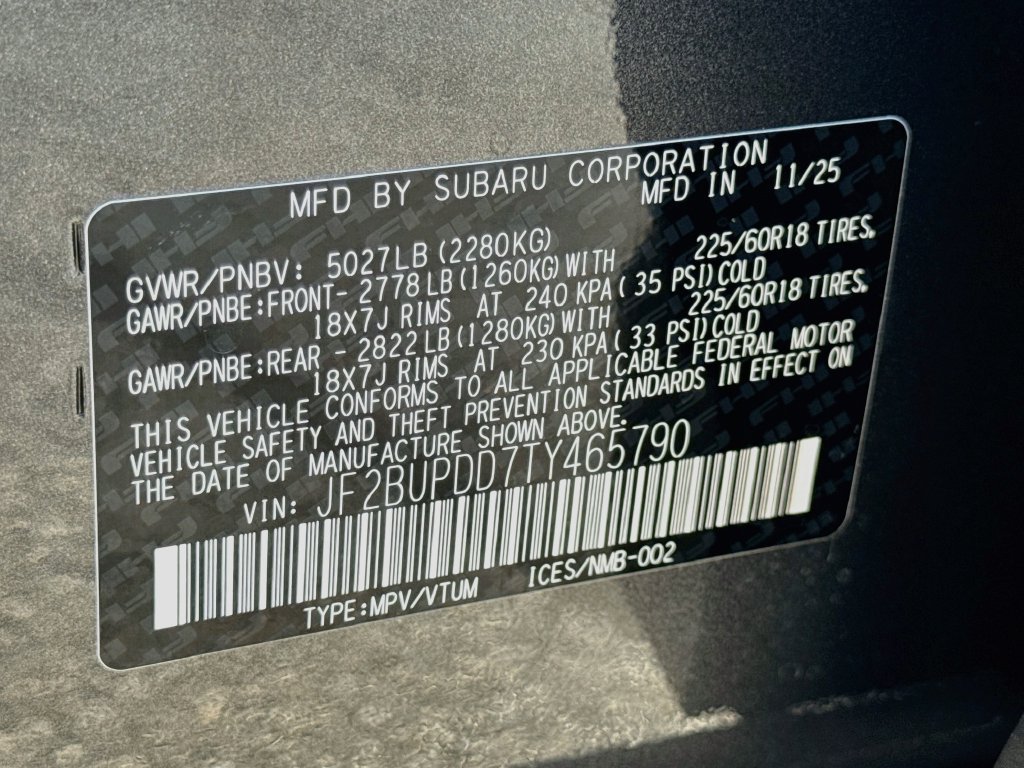Used 2026 Subaru Outback Limited AWD/4WD image 42