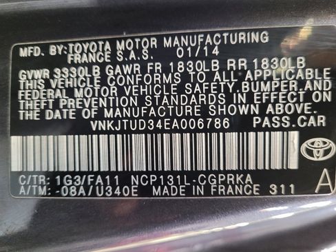 Used 2014 Toyota Yaris L FWD image 33