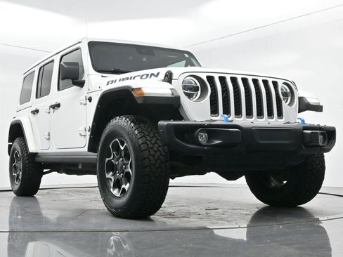 Used 2021 Jeep Wrangler Unlimited Rubicon 4xe w/ Steel Bumper Group image 45