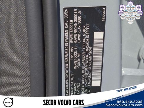 Certified 2025 Volvo XC90 T8 Plus w/ Protection Package Premier AWD/4WD image 31