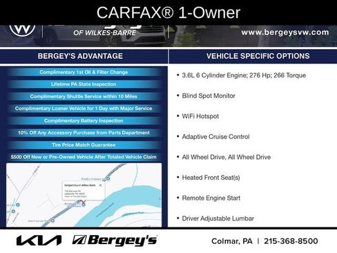 Used 2023 Volkswagen Atlas Cross Sport SE w/ Black Wheel Package AWD/4WD image 3