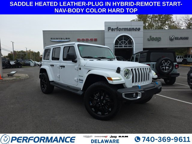 Used 2022 Jeep Wrangler Unlimited Sahara w/ Cold Weather Group AWD/4WD image 1