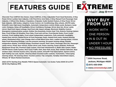 Used 2025 Chevrolet Trax ACTIV w/ Driver Confidence Package