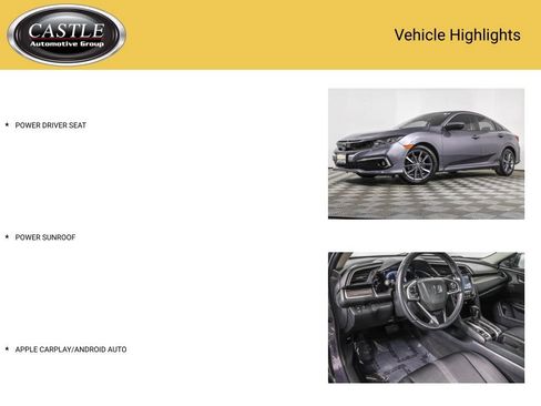 Used 2020 Honda Civic EX image 3