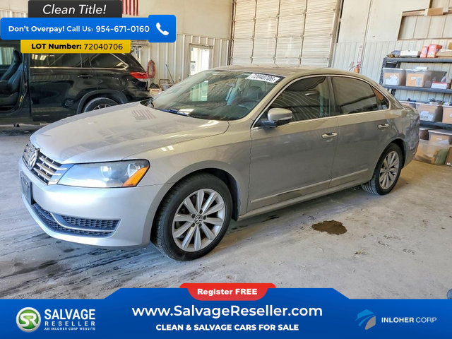 Used 2013 Volkswagen Passat 2.5 SEL FWD image 1