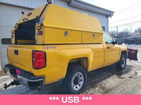 Used 2015 Chevrolet Silverado 3500 W/T w/ Snow Plow Prep Package image 4