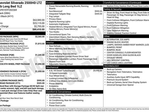 Used 2026 Chevrolet Silverado 2500 LTZ w/ Trail Boss Package AWD/4WD image 12