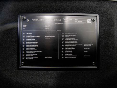 Certified 2021 Ferrari SF90 Stradale AWD/4WD image 20