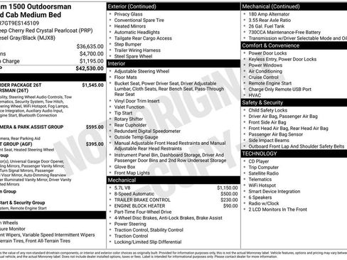 Used 2014 RAM 1500 Outdoorsman AWD/4WD image 42