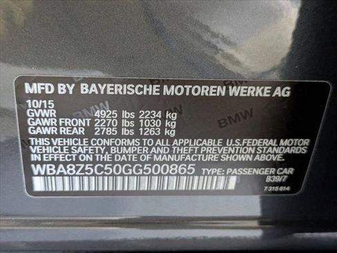Used 2016 BMW 328i Gran Turismo xDrive AWD/4WD image 27