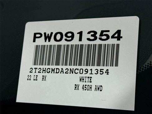 Used 2022 Lexus RX 450h AWD w/ Premium Package image 62