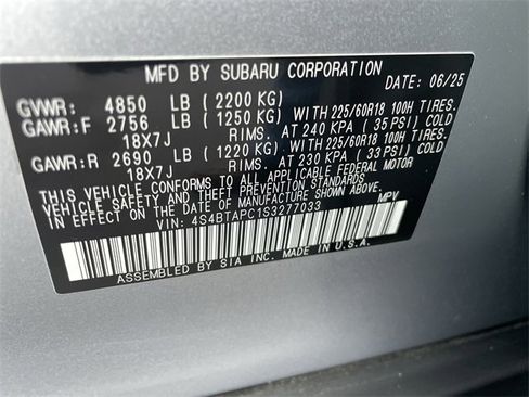 Used 2025 Subaru Outback Touring w/ Popular Package #2 image 28