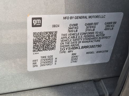 Used 2024 Cadillac Escalade Premium Luxury w/ LPO, Floor Liner Package AWD/4WD image 34