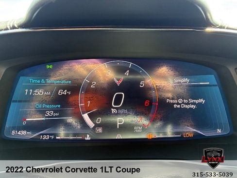 Used 2022 Chevrolet Corvette Stingray Coupe w/ 1LT RWD image 21