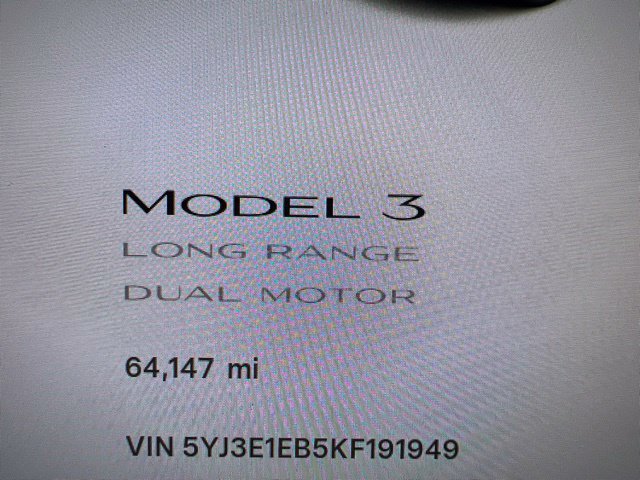 Used 2019 Tesla Model 3 Long Range AWD/4WD image 24