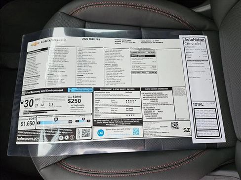 New 2026 Chevrolet Trax RS image 17