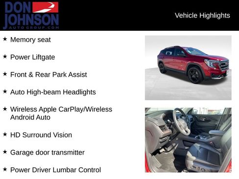 Used 2024 GMC Terrain AT4 w/ Tech Package AWD/4WD image 13