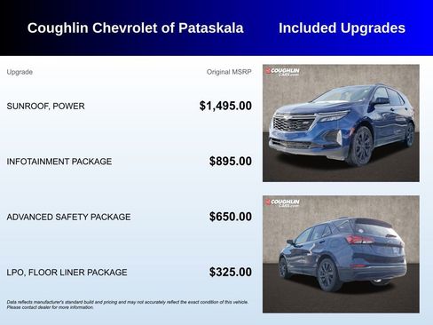 Used 2022 Chevrolet Equinox RS w/ Infotainment Package image 3