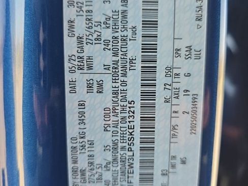 Used 2025 Ford F150 XLT w/ Equipment Group 301A Standard image 26