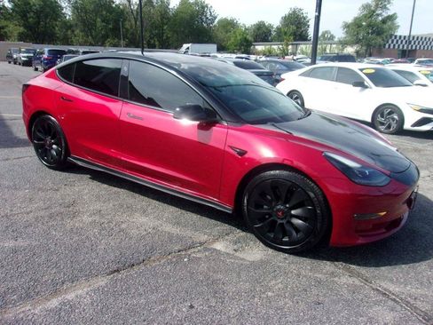 Used 2021 Tesla Model 3 Long Range AWD/4WD image 3