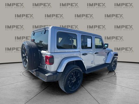Used 2021 Jeep Wrangler Unlimited Sahara 4xe w/ Cold Weather Group image 5