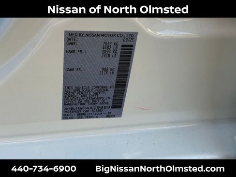 New 2025 Nissan Altima 2.5 SL image 21