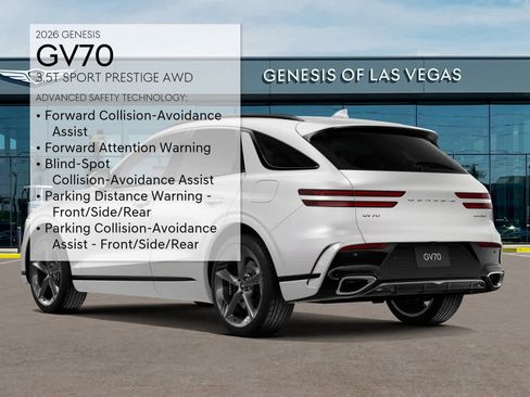 New 2026 Genesis GV70 3.5T Sport Prestige AWD/4WD image 7