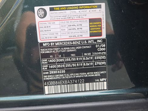 Used 2008 Mercedes-Benz ML 350 4MATIC image 29