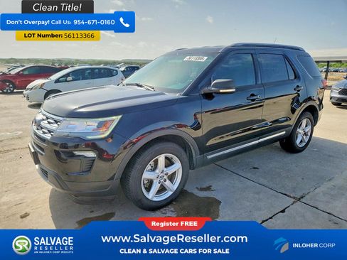 Used 2019 Ford Explorer XLT w/ Equipment Group 201A FWD image 1