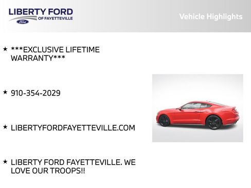 Used 2016 Ford Mustang Premium w/ Ecoboost Performance Package RWD image 5