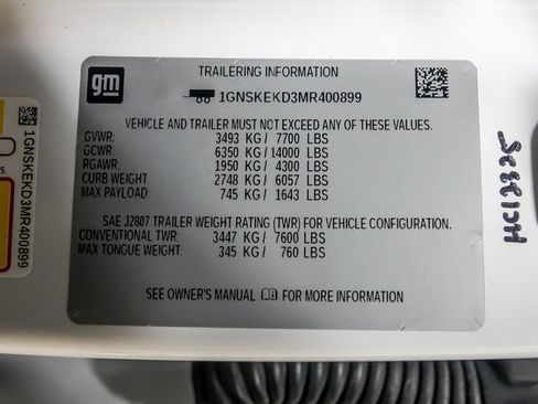 Certified 2021 Chevrolet Suburban RST image 38