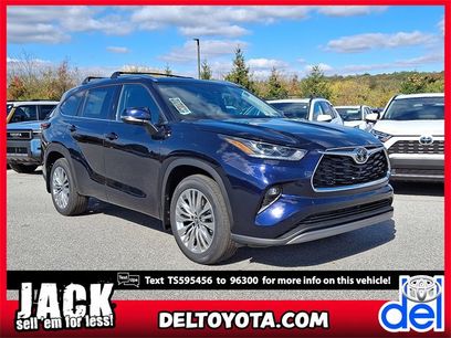 New 2026 Toyota Highlander Platinum