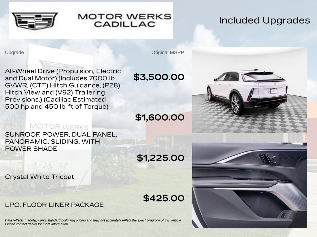 Certified 2025 Cadillac Lyriq Luxury w/ LPO, Floor Liner Package AWD/4WD image 4