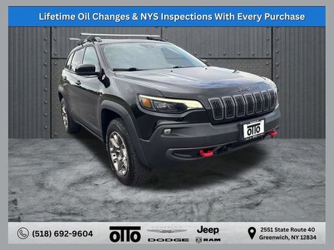Used 2022 Jeep Cherokee Trailhawk w/ Sun, Sound & Nav Group AWD/4WD image 1