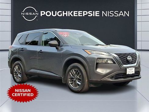 Certified 2021 Nissan Rogue S AWD/4WD image 1