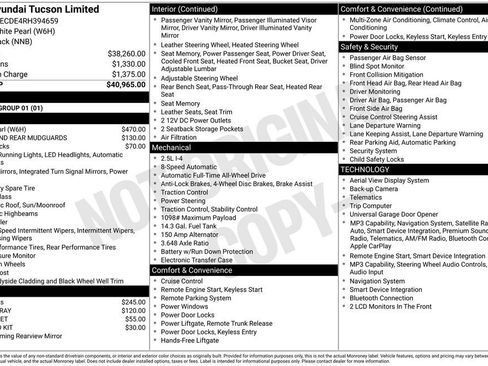Certified 2024 Hyundai Tucson Limited AWD/4WD image 10