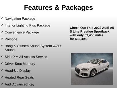 Used 2022 Audi A5 2.0T Prestige