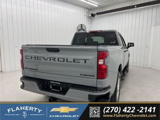 Used 2024 Chevrolet Silverado 1500 Custom w/ Turbomax Blackout Package AWD/4WD video 3