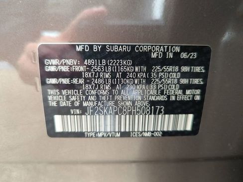 Used 2023 Subaru Forester Limited AWD/4WD image 35