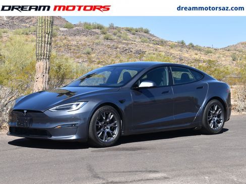 Used 2022 Tesla Model S Plaid AWD/4WD image 1