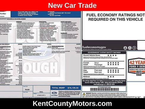 Used 2019 Ford F250 Lariat w/ Lariat Ultimate Package AWD/4WD image 1