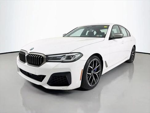 Used 2021 BMW M550i xDrive w/ Dynamic Handling Package AWD/4WD image 3
