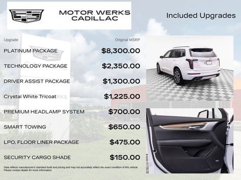 Used 2025 Cadillac XT6 Sport w/ Platinum Package AWD/4WD image 4