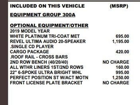 Used 2019 Lincoln Navigator Reserve w/ Cargo Package image 10