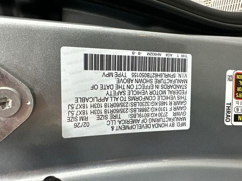 New 2026 Honda Odyssey EX-L image 37