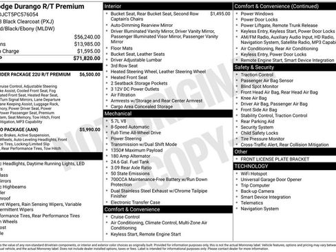 Used 2023 Dodge Durango R/T AWD/4WD image 9