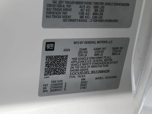 Used 2024 Chevrolet Silverado 1500 High Country image 20