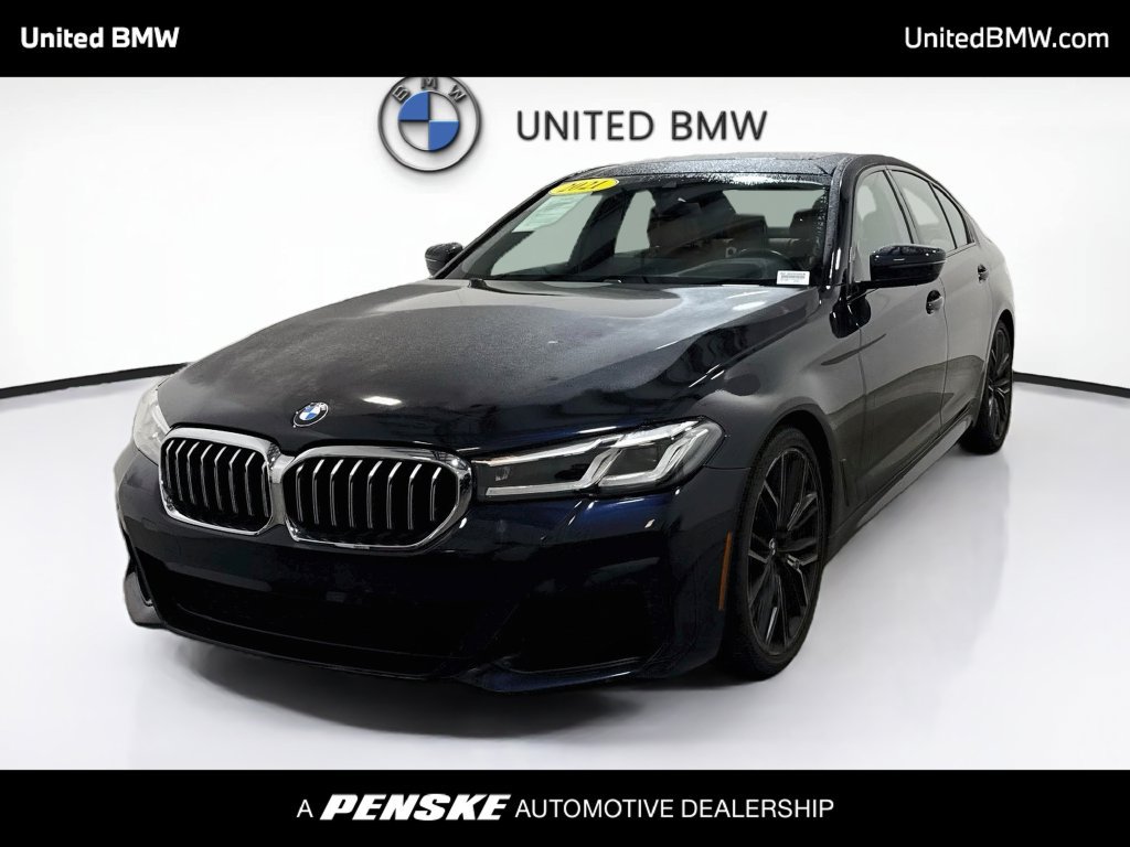 Used 2021 BMW 530i w/ M Sport Package RWD image 1