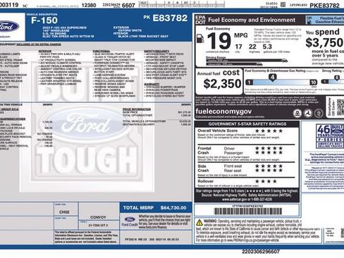 Used 2023 Ford F150 Lariat AWD/4WD image 6