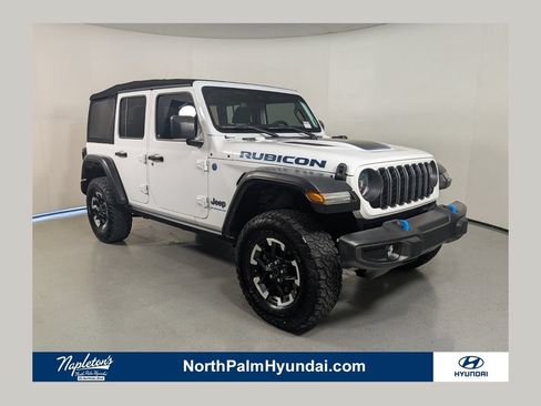 Used 2024 Jeep Wrangler Unlimited Rubicon 4xe AWD/4WD image 1